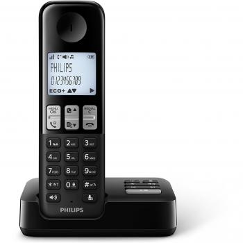 Philips D2351B/23 - Teléfono inalámbrico con contestador automático