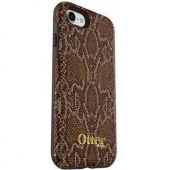 OtterBox Strada - Funda con protector de pantalla de cristal para Apple iPhone 7, marrón