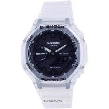 Casio G-Shock Skeleton Transparent Diver's Analog Digital Quartz GA-2100SKE-7A 200M Men's Watch