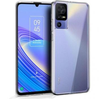 Funda de Silicona Transparente para TCL 40 SE
