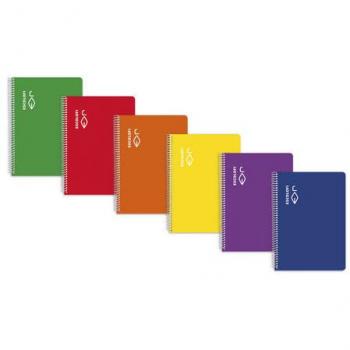Block Escolofi 4º 50h CD.6 70g Rojo - Pack de 5 unidades