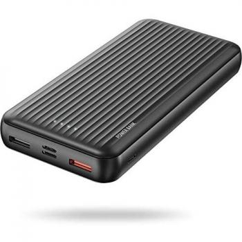 Undreeem Batería Externa 20000mAh,Power Bank con 3 en 1 Aporte Puerto Mrico & USB C &Carga,Cargador Portatil con 2 USB Salida
