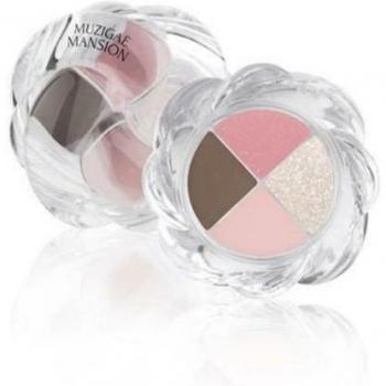 MUZIGAE MANSION Twist Pot Eye Palette (3 Colors) 4.5g - #01 Fairy Pink - Cosmetics