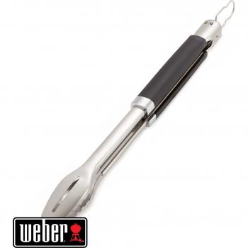 Pinzas Weber Barbacoa Precision Plateado
