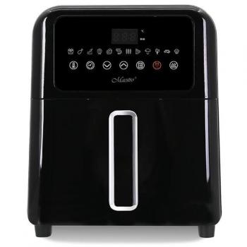 Freidora de Aire Maestro MR-757, 1700 W, 6 L, color Negro y Plata, modelo independiente