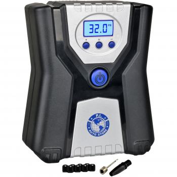 P.I. Auto Store -  Inflador de Neumáticos Digital Premium – Bomba Compresora de Aire Portátil Eléctrica de 12V DC. Con Apagado Automático.