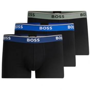 Bóxer BOSS Trunk Power 3 unidades negro, azul y verde - Talla S