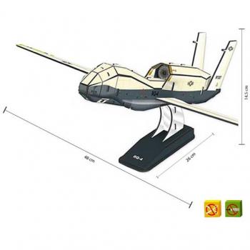 Maestro - Puzzle 3D Dron-Avión No Pilotado
