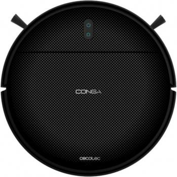 Robot Aspirador Cecotec Conga 999 Map X-Treme 2000 Pa Wifi 2 Cepillos + 2 Mopas Negro - Limpieza Total de la Casa - 120 Min