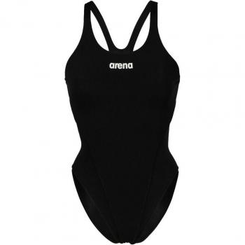 Bañador Arena Swim Tech Solid negro blanco mujer - 44