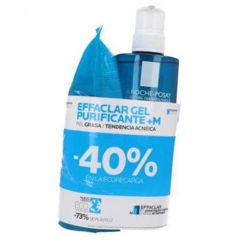 Pack Gel Limpiador Effaclar 400ml + Recarga 400ml Promocional