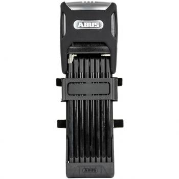 Abus Bordo Alarm 6000KA/120 Folding Lock with SH Bracket, Black, 120 cm length, alarm function, portable design