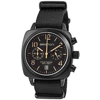 Briston Reloj Analógico para Hombre de Cuarzo con Correa en Nailon 13140-PBAM-B-4
