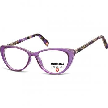 Montana Eyewear MA57 MA57D Gafas Recetadas para Mujer Color Púrpura con Lentes de 52 mm