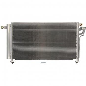 Condensador de aire acondicionado THERMOTEC KTT110664 con secador, dimensiones 625 x 360 mm, conexión de 16 mm, compatible con KIA RIO 2