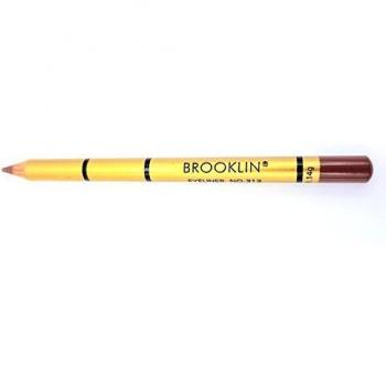 Brooklin - Lápiz de ojos Color Marrón Terracota Nº313 duradero