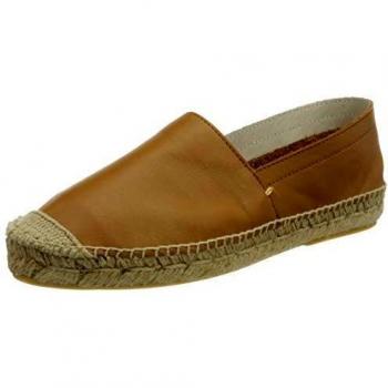 PIECES PSKATIE Leather Espadrille, Bügeln Mujer, Coconut Toasted, 37 EU