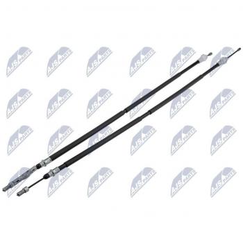 Cable de freno de mano NTY HLR-RE-000 con características especiales