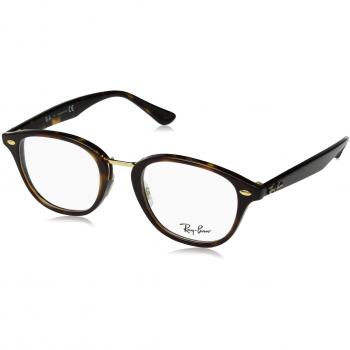 Ray-Ban 0Rx5355, Monturas de Gafas Unisex-Adulto, Top Havana Brown, 50