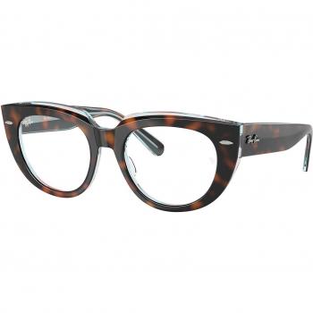 Ray-Ban RX5586 Doreen 8401 Women's Eyeglasses Tortoiseshell Size 48 - Blue Light Block Available