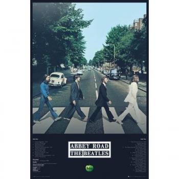 Póster Maxi Canciones Abbey Road - The Beatles (91,5 x 61 cm) - Decora Tu Hogar