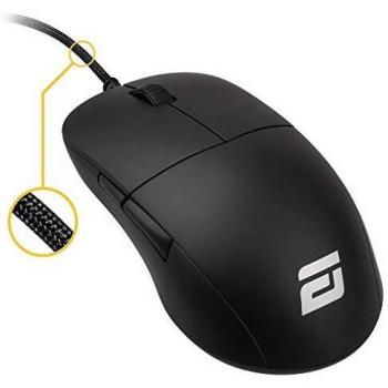 ENDGAME GEAR XM1 Ratón para Juegos - Sensor PMW3389-50 a 16.000 CPI - 5 Botones - Interruptores de 50M - Negro