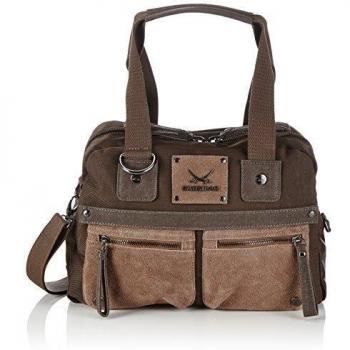 Sansibar Colla - Bolso de mano para mujer, color Coffee, talla 35x23x13 cm