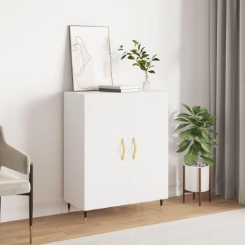 Aparador de madera de ingeniería vidaXL 69,5x34x90 cm Mueble de Almacenaje de Salón con Armarios y Cajón, Buffet Moderno, Armario Auxiliar y Armario de Almacenamiento en