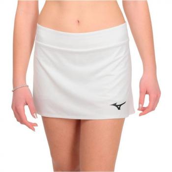 Falda de tenis Mizuno Flex para Mujer - Blanco