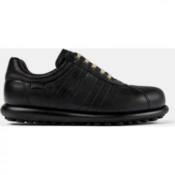 Camper Pelotas Ariel Men's Shoes (Trainers) in Black, Size: 42 (9 US), Iconic Leather Sneakers with PU Insole