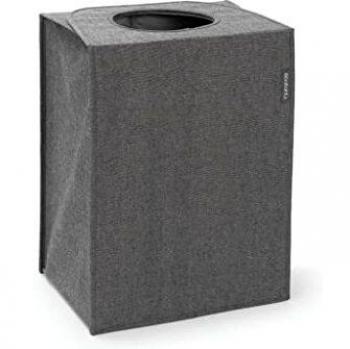 Brabantia Pepper Black Rectangular Laundry Bag - 55L