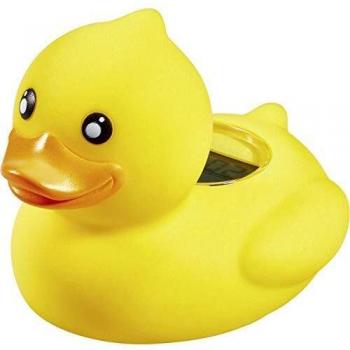 Termómetro de baño DUCKY 30.2031.07 - Medición precisa de la temperatura del agua para bebés y niños, diseño divertido de ratusca amarilla