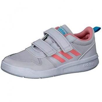 adidas TENSAUR C, Zapatillas de Running Unisex niños, Dash Grey/Glory Pink/Bright Cyan, 31 EU