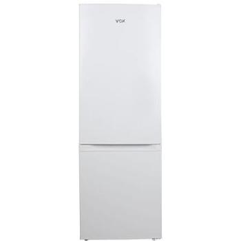 Frigorífico Combi Vok EVR-154DEW, 142 cm, 154 L, Puertas Reversibles, Eficiencia Energética E, Iluminación LED, Blanco