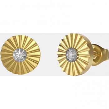 Pendientes Studs Party de acero y circonita Guess
