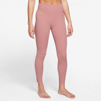 Nike - Mallas de mujer Zenvy Leggings de 7/8 de talle alto y sujeción ligera - Rosa (L (EU 44-46))