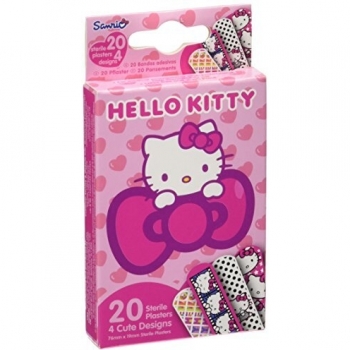 Tiras AES000600 - Tiras en caja de cartón, diseño Hello Kitty