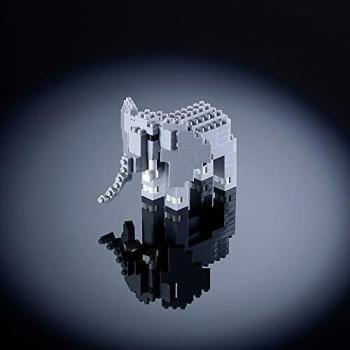 Mini Elefante de Construcción BRIXIES - Juego de 8x6x5 cm
