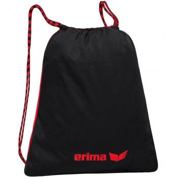 erima Turnbeutel Bolsa de cuerdas para el gimnasio, 50 cm, Rojo