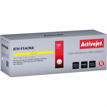 Tóner Activejet ATH-F542NX Amarillo Compatible HP - Alta Calidad