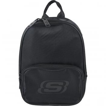 Mochila negra para mujer Skechers Mochila Star con diseño moderno, compartimento principal espacioso, bolsillos laterales, correas ajustables y acolchadas, material resistente al agua y logo distintivo de la marca