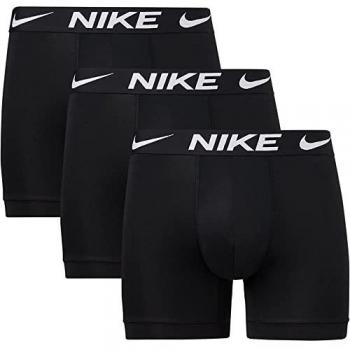 Pack de 3 Boxer Brief Nike Unisex Dri-Fit Negro Talla XS