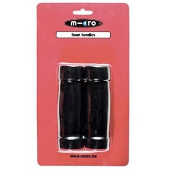 Puños de Espuma Micro Negros - Set de 2