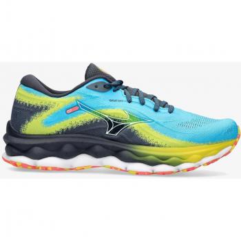 Mizuno Wave Sky 7 Men's Running Sneakers - Size 40, Sky Blue