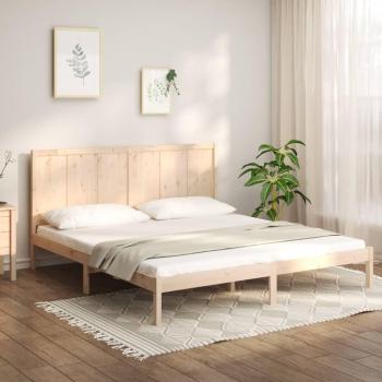 Cama solar sin colchón 180x200 cm madera maciza de pino
