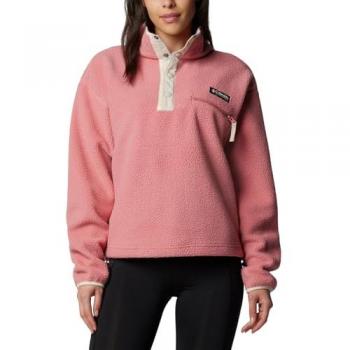 Columbia Helvetia II - Sudadera Polar Corto Mujer - Rosa Agave M
