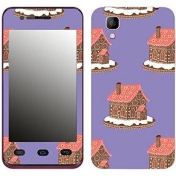 Motivos Disagu Design Skin para Wiko Sunset: Lebkuchenhaus - Violett