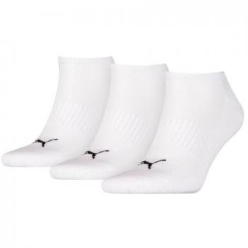Calcetines Puma Everyday 3/4 acolchados blancos (3 pares) - Talla 35-38