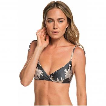 Roxy - Top de Bikini Triangular Envolvente - Mujer - L - Multicolor