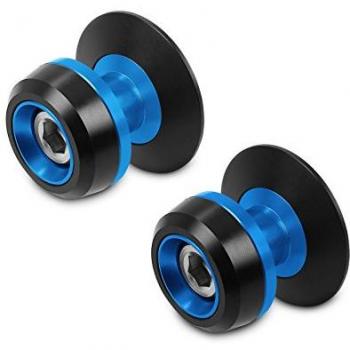 Diábolos Caballetes Moto Motea Le Mans M10 x 1.5 azul